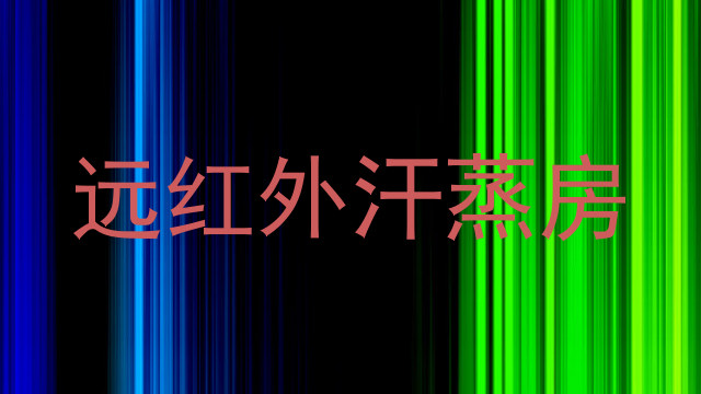 远红外汗蒸房