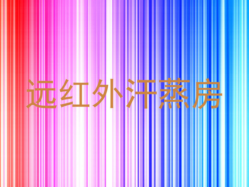远红外汗蒸房