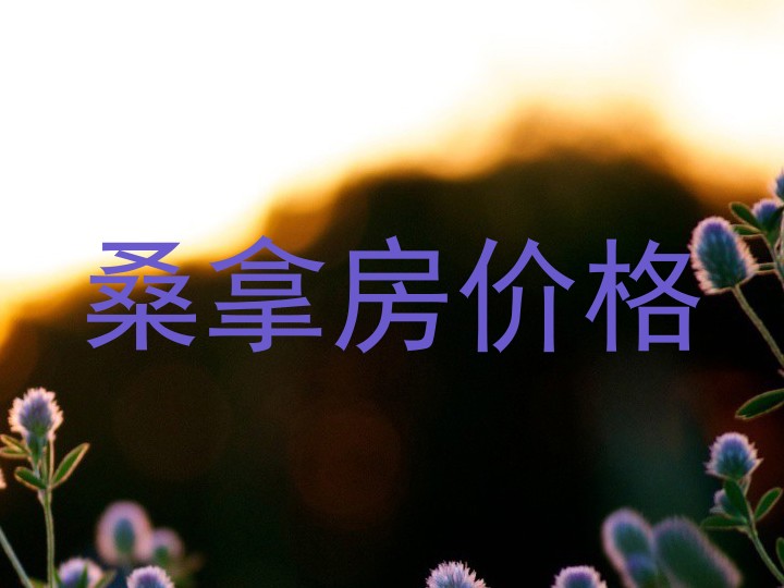 桑拿房价格