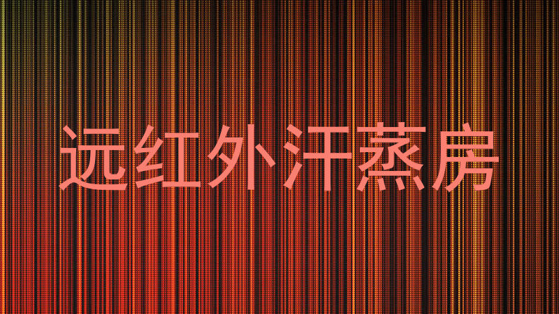 远红外汗蒸房