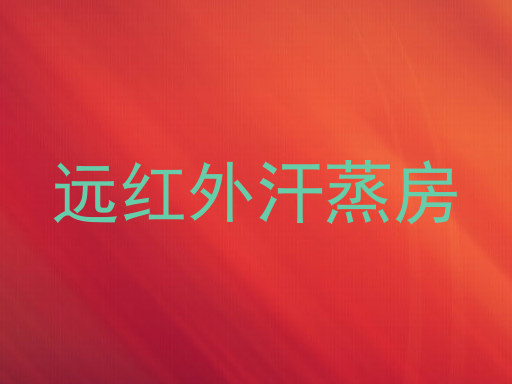 远红外汗蒸房