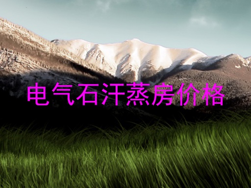 电气石汗蒸房价格