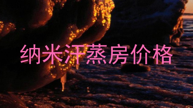 纳米汗蒸房价格