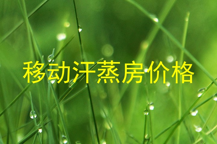 移动汗蒸房价格