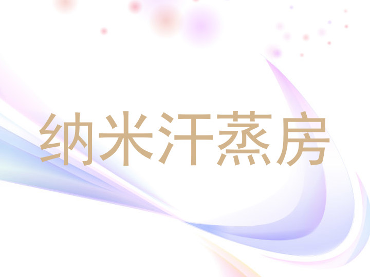 纳米汗蒸房