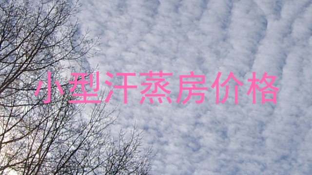小型汗蒸房价格