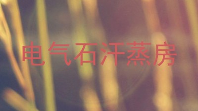 电气石汗蒸房