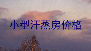 小型汗蒸房价格