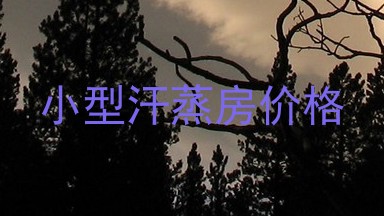 小型汗蒸房价格