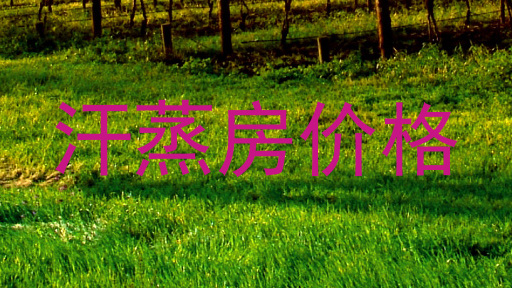 汗蒸房价格