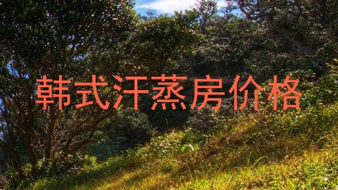 韩式汗蒸房价格
