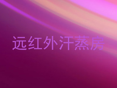 远红外汗蒸房