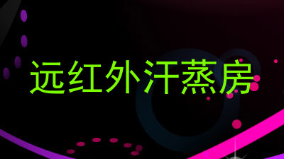 远红外汗蒸房
