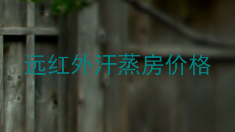 远红外汗蒸房价格