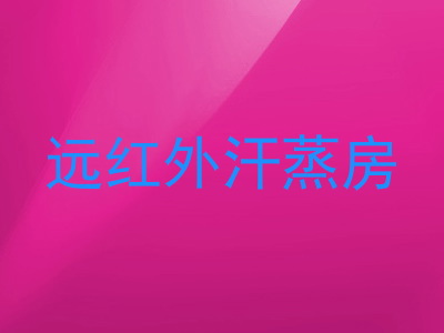 远红外汗蒸房