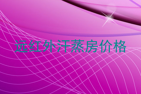 远红外汗蒸房价格