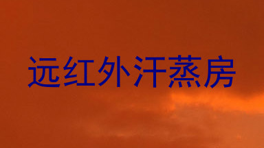 远红外汗蒸房