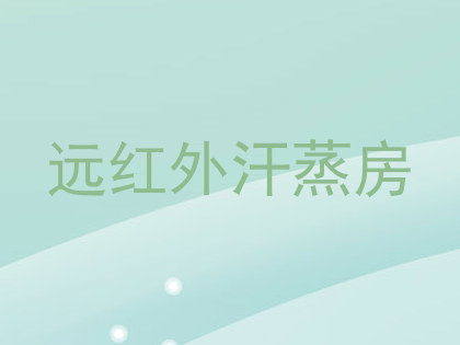 远红外汗蒸房