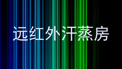 远红外汗蒸房