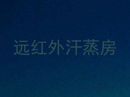 远红外汗蒸房