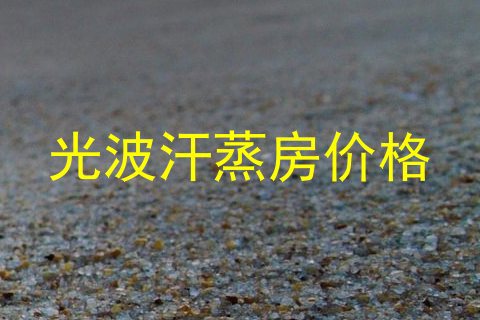 光波汗蒸房价格