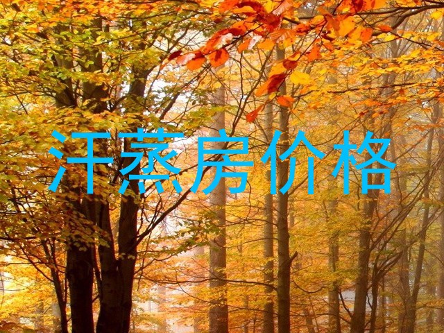 汗蒸房价格