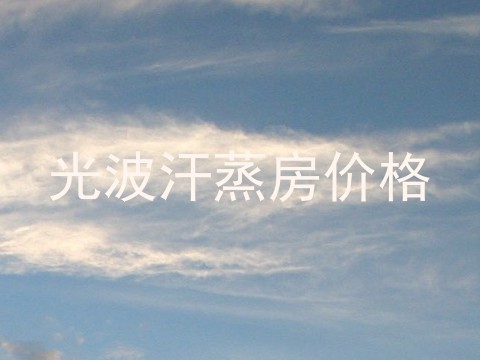 光波汗蒸房价格