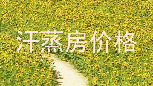 汗蒸房价格