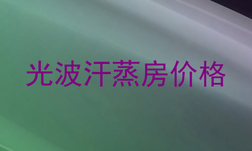光波汗蒸房价格