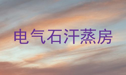 电气石汗蒸房