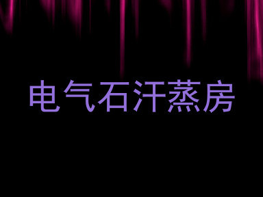 电气石汗蒸房