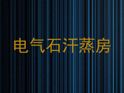 电气石汗蒸房