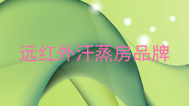 远红外汗蒸房品牌