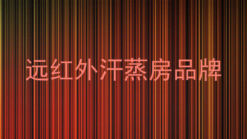 远红外汗蒸房品牌