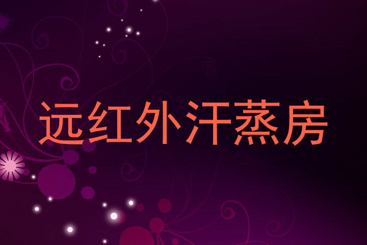 远红外汗蒸房