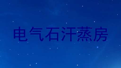 电气石汗蒸房
