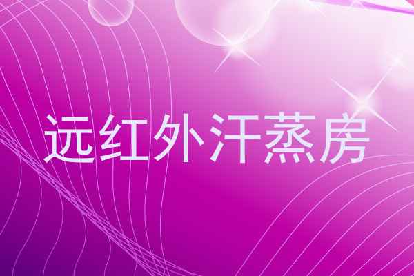 远红外汗蒸房