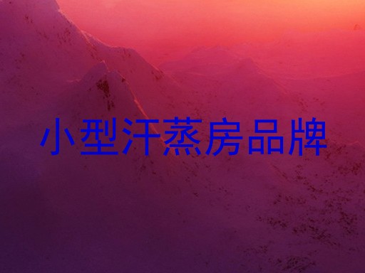 小型汗蒸房品牌