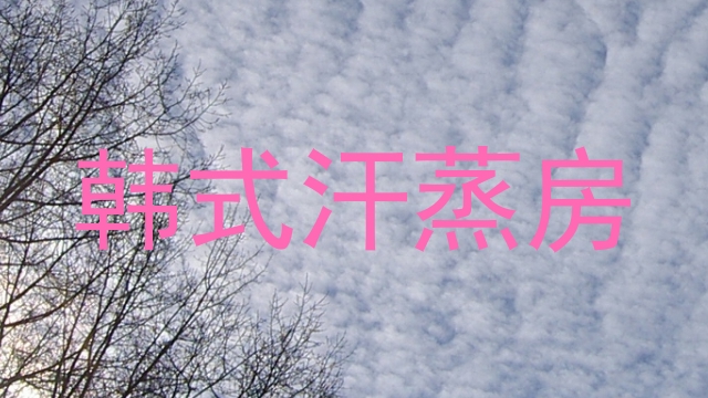 韩式汗蒸房