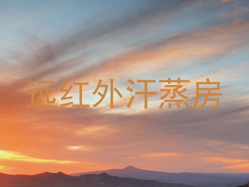 远红外汗蒸房