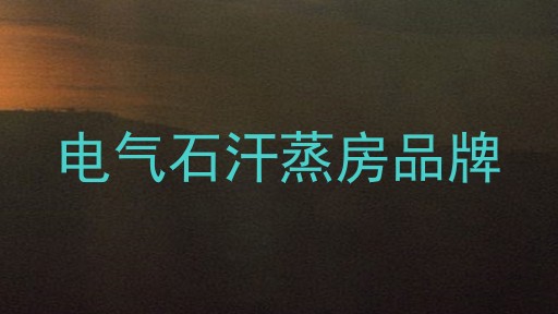电气石汗蒸房品牌