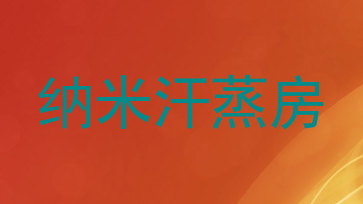 纳米汗蒸房