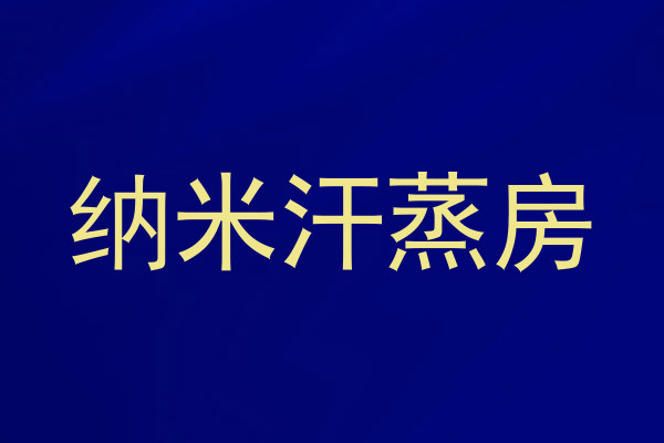 纳米汗蒸房