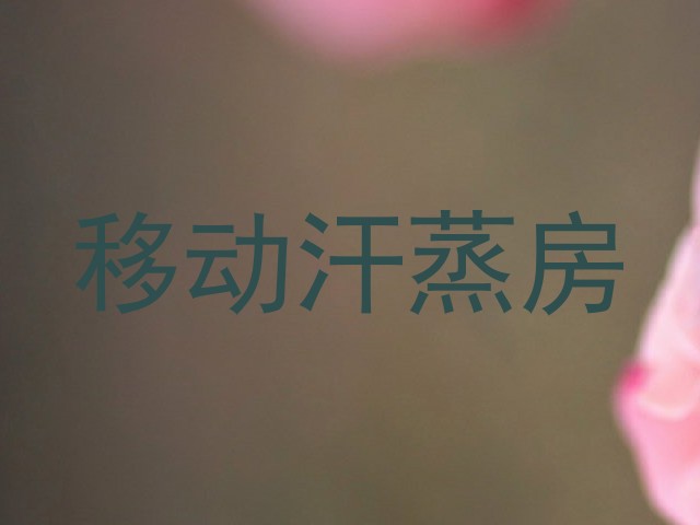 移动汗蒸房