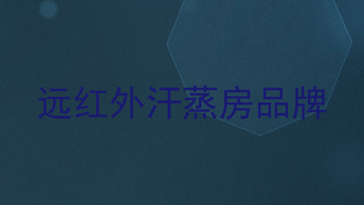 远红外汗蒸房品牌