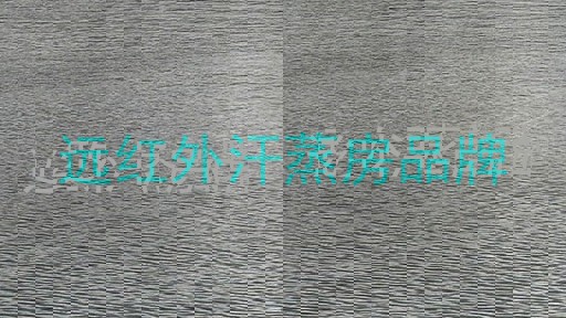 远红外汗蒸房品牌