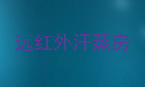 远红外汗蒸房