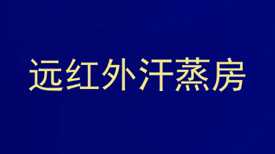 远红外汗蒸房