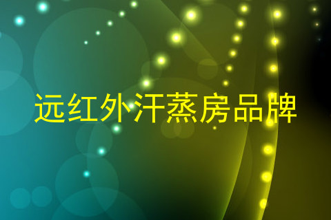 远红外汗蒸房品牌