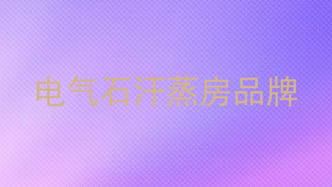 电气石汗蒸房品牌
